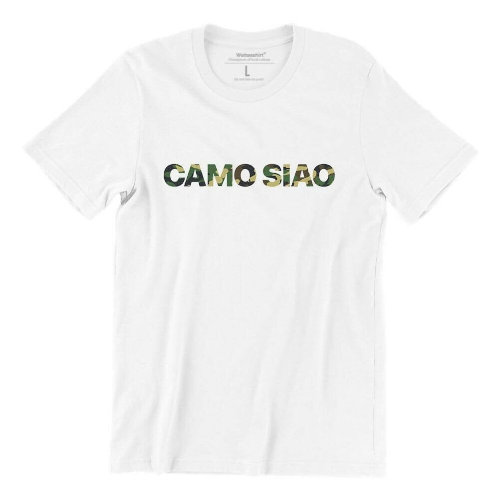 Camo Siao Crew Neck S-Sleeve T-shirt Local T-shirts Wet Tee Shirt / Uncle Ahn T / Heng Tee Shirt / KaoBeiKing / Salty 