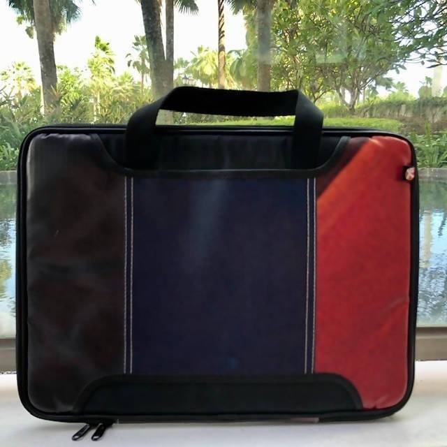 Upcycled Laptop Bag - billboard banner - Laptop Bags - Java Eco Project - Naiise