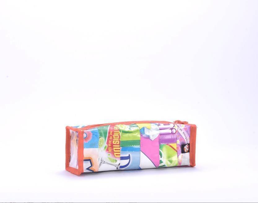 Upcycled Pencil Case - Square - Workspace Tools - Java Eco Project - Naiise