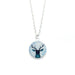 Vintage Blue Deer Wood Pendant Necklace - Necklaces - Paperdaise Accessories - Naiise
