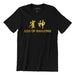 God of Mahjong (Limited Gold Edition) Crew Neck S-Sleeve T-shirt Local T-shirts Wet Tee Shirt / Uncle Ahn T / Heng Tee Shirt / KaoBeiKing / Salty 