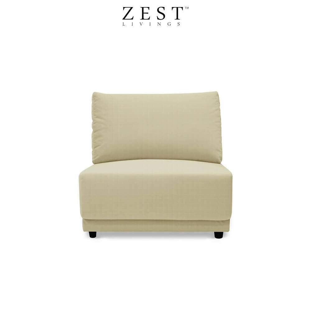 Switch Modular Sofa | Armless Chair | EcoClean Sofa Zest Livings Online Beige 