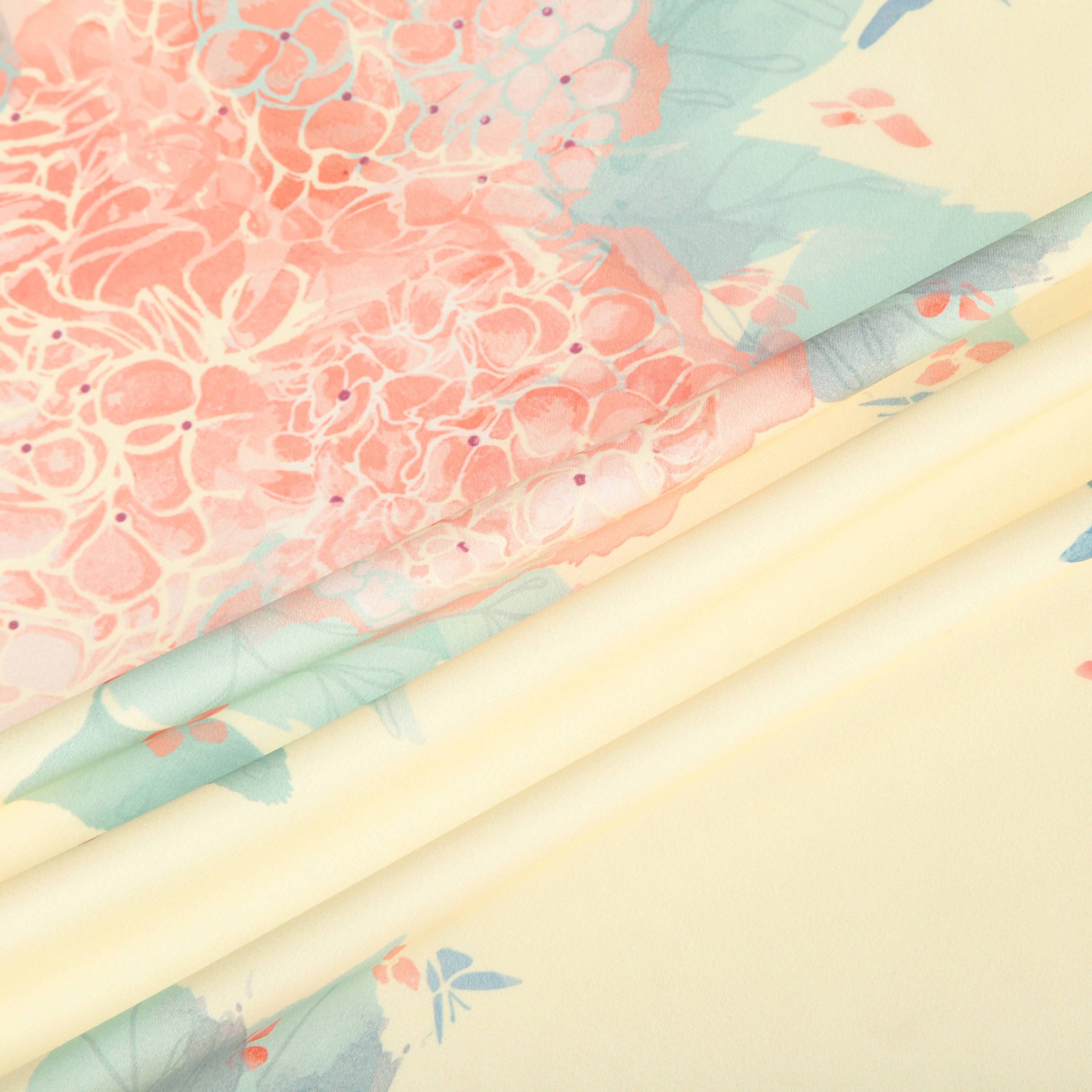Wild Hydrangeas Kimono Robe (Midi) - Sleepwear for Women - The Mariposa Collection - Naiise