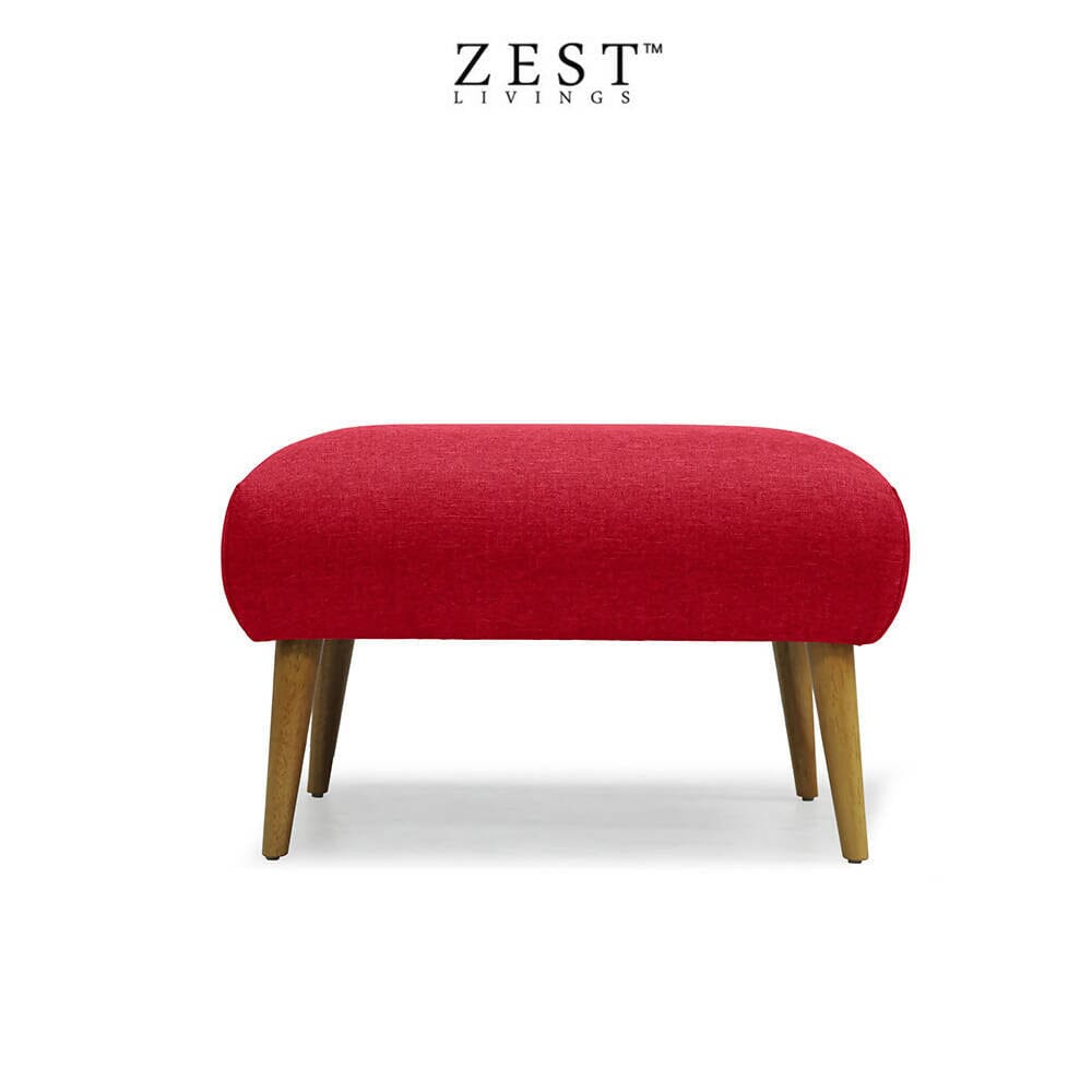 Ruth Ottoman Stools Zest Livings Online Red 