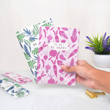 Tropical Seed Notebook and Pencil Combo Notebooks Purple & Pure 