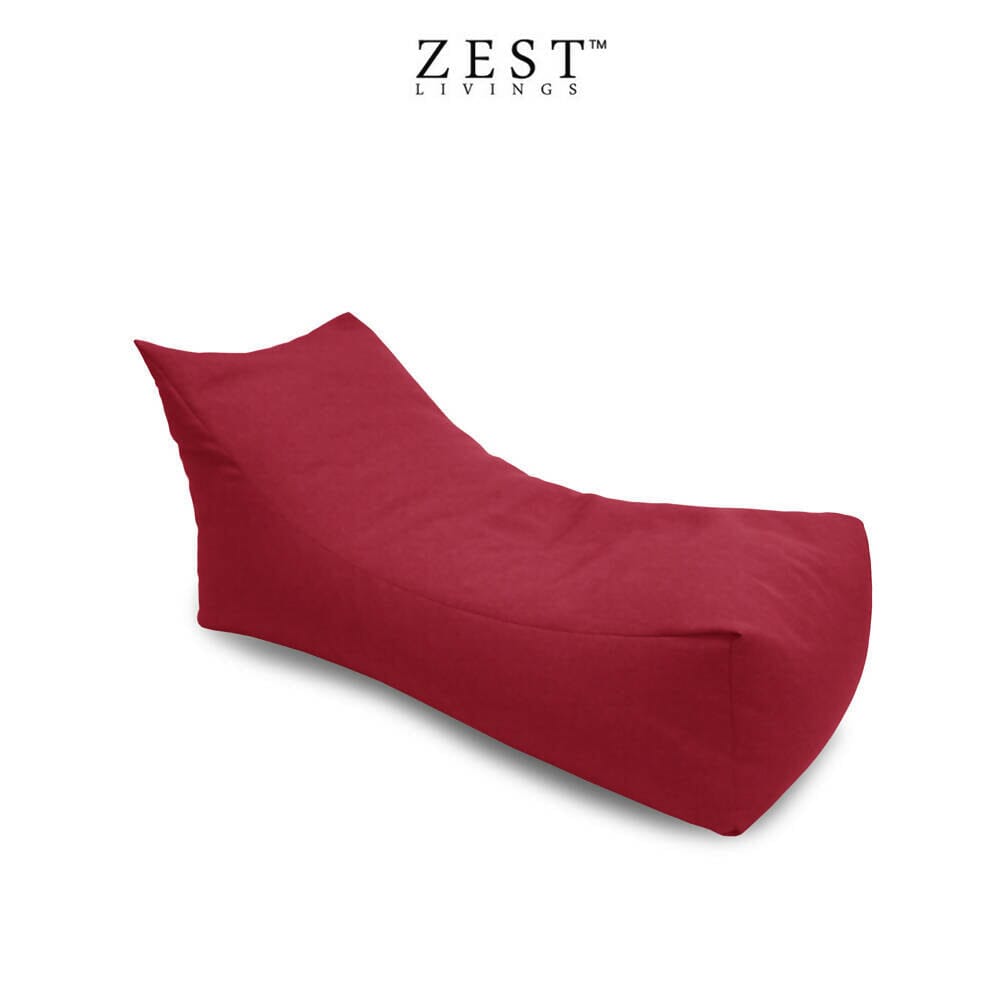 Daisy Bean Bag | Versatile Lounge Chair Bean Bags Zest Livings Online Red 