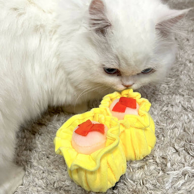 Siew Mai Bell & Crinkle Toy for Pet Cats Local Pet Toys Furball Collective 